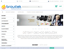 Tablet Screenshot of e-broucek.cz